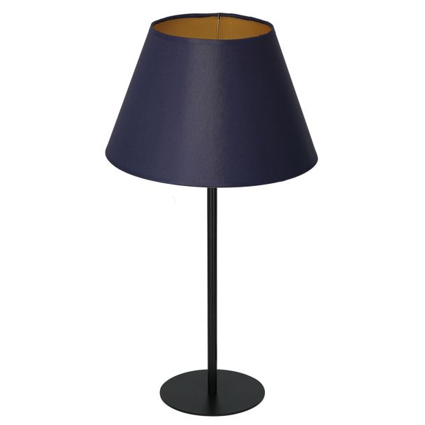 LUMINEX 3579 oprawa przenośna Arden lampa stołowa czarny niebieski złoty