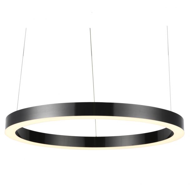 Step into design ST-8848-120 black Lampa wisząca CIRCLE 120 LED tytan szczotkowany 120 cm