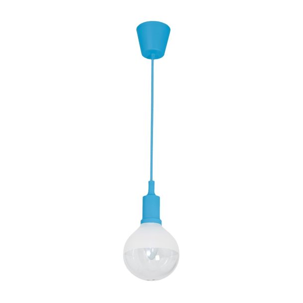 MILAGRO ML457 LAMPA WISZĄCA BUBBLE BLUE 5W E14 LED