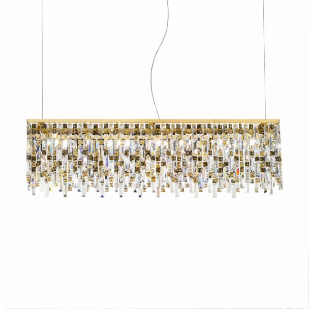 KOLARZ 1314.87.3.P1.KPTGN PRISMA lampa wisząca złoto 24K