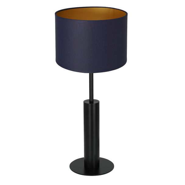 LUMINEX 3681 oprawa przenośna Table lamps lampa stołowa czarny niebieski złoty