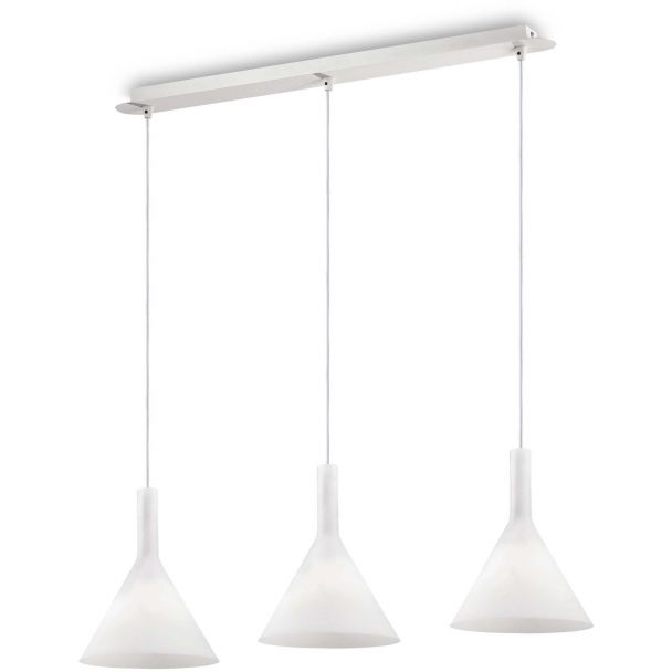 IDEAL LUX COCKTAIL SB3 SMALL BIANCO 074245