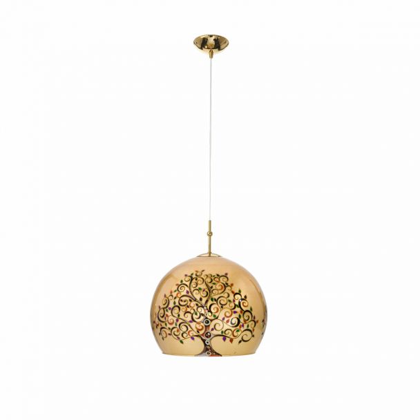 KOLARZ 0392.31M.3.AL.MU LUNA lampa wisząca złoto 24K