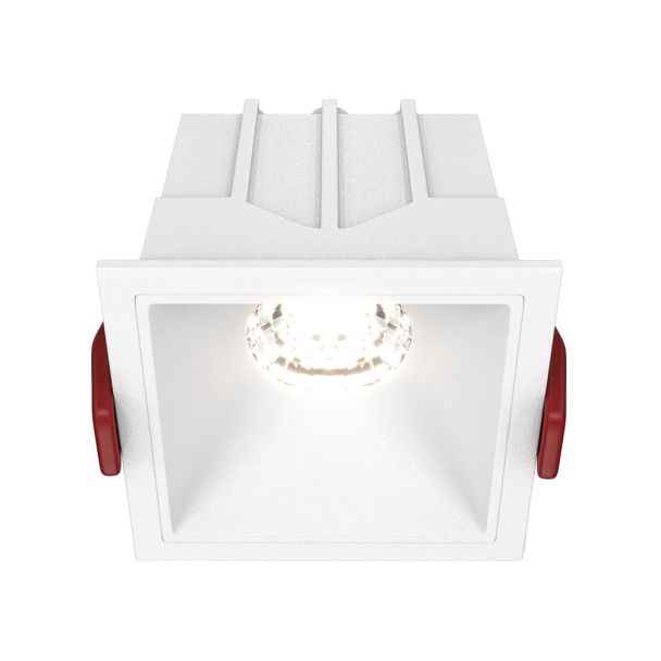 MAYTONI Alfa LED DL043-01-10W4K-SQ-W Lampa punktowa wbudowana - kolor Biały