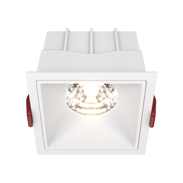 MAYTONI Alfa LED DL043-01-15W3K-SQ-W Lampa punktowa wbudowana - kolor Biały
