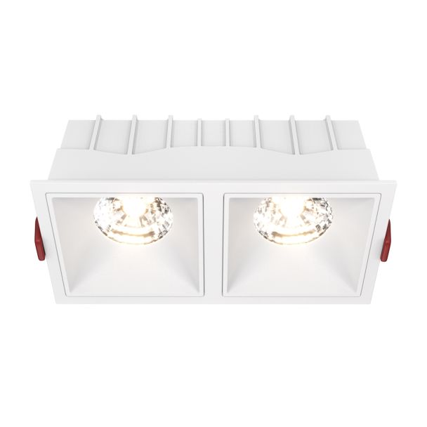 MAYTONI Alfa LED DL043-02-15W3K-SQ-W Lampa punktowa wbudowana - kolor Biały