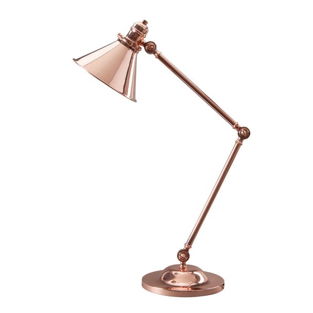 ELSTEAD Provence PV-TL-CPR 1 Light Table Lamp - Polished Copper