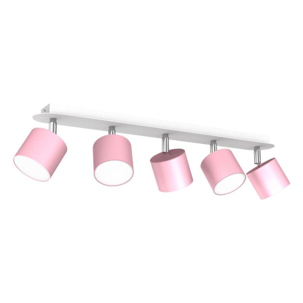 MILAGRO MLP7613 Lampa sufitowa DIXIE PINK 5xGX53