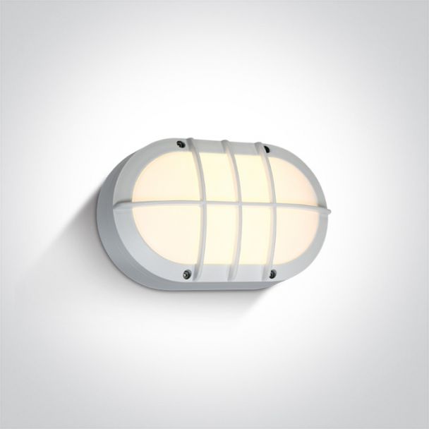 ONE LIGHT 67442C/W/W Valmi biały klasyczny zewnętrzny kinkiet LED 3000K 10W IP54, AC LED