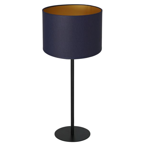 LUMINEX 3573 oprawa przenośna Arden lampa stołowa czarny niebieski złoty