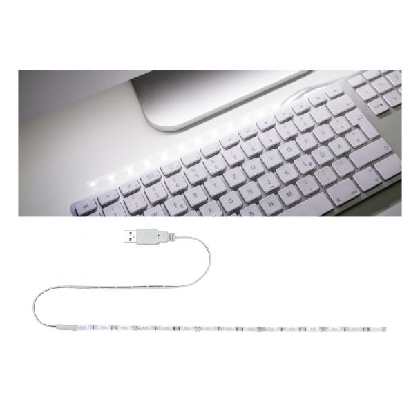 PAULMANN 70455 USB-pasek LED 30cm 1,5W biały