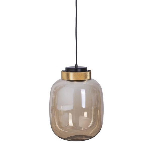 Step into Design 9969P/A amber Lampa wisząca BOOM LED bursztynowo złota 25 cm