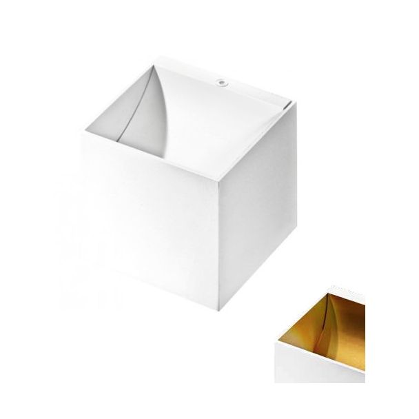 AZZARDO GM1109-WH-GO / AZ1090 Mars wall (white/gold) Lampa ścienna / kinkiet