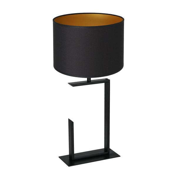 LUMINEX 3417 oprawa przenośna Table lamps lampa stołowa czarny złoty