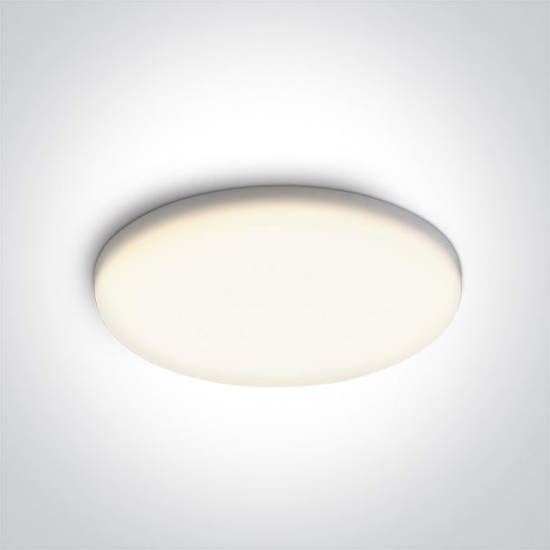 ONE LIGHT 10130CF/C Kilinia 4 biały bezramkowy downlight LED IP65 4000K 30W