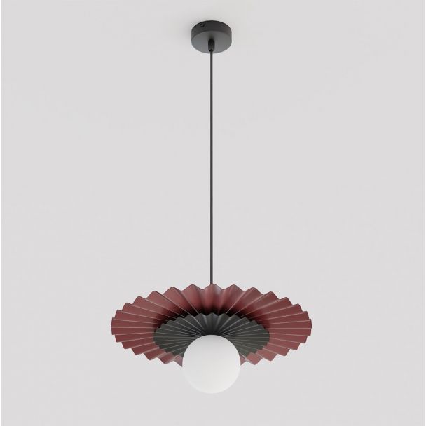 EMIBIG 1732/1 UMBRA 1 BURGUNDY BLACK Lampa wisząca