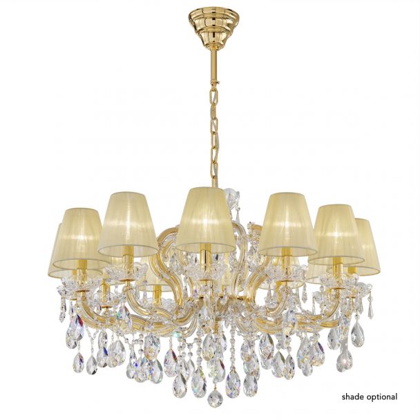 KOLARZ 3844.812.3.SPT SCHC�NBRUNN żyrandol złoto 24K