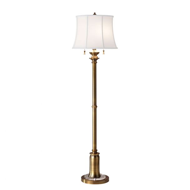 ELSTEAD Stateroom FE-STATEROOM-FL-BB 2 Light Floor Lamp - Bali Brass