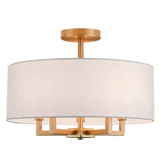COSMOLIGHT Plafon LILLE C05920BR-WH
