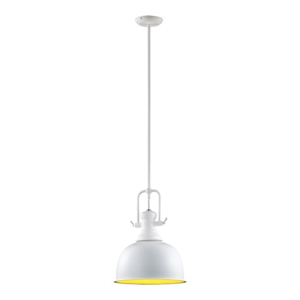 ITALUX MA04431CA-001 Laredo lampa wisząca biały,żółty