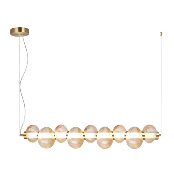 MILAGRO ML1426 Lampa wisząca BOLLA GOLD 32W LED