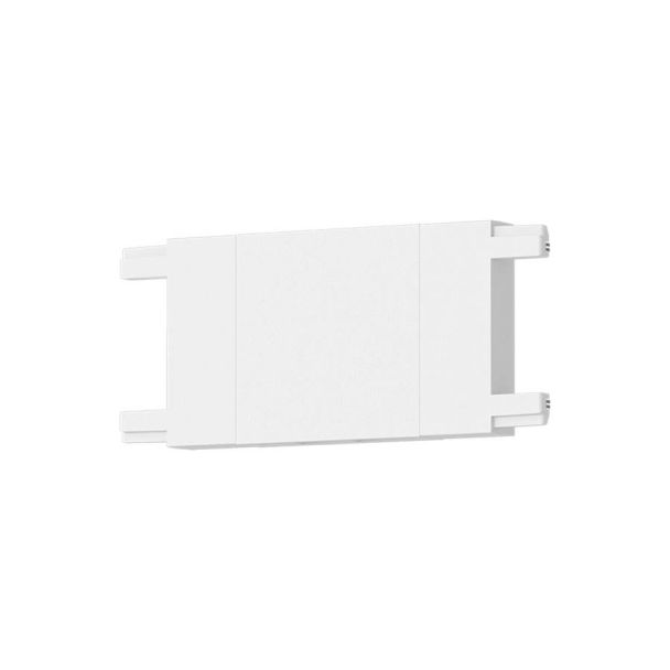 MILAGRO ML2216 Slim Magnetic Track Biały Łącznik Szyn Prosty