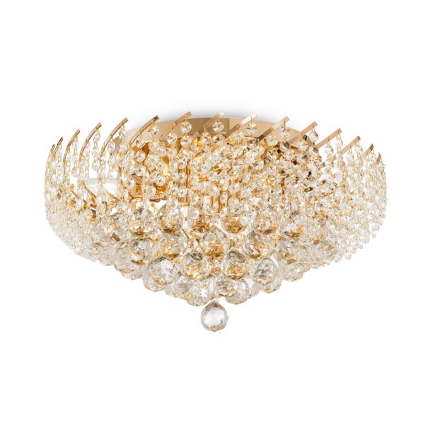 MAYTONI DIA120-09-G Royal Classic Karolina Chandelier Gold