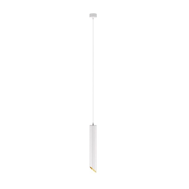 MAYTONI Lipari P044PL-01-40GU10-W Lampa wisząca - kolor Biały,Złoty