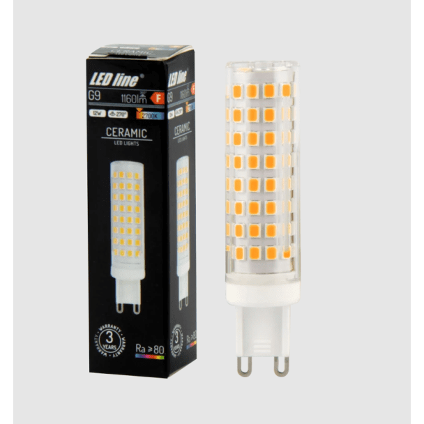 LED line 248900 Żarówka LED line G9 220-240V 12W 1080lm 2700K biała ciepła