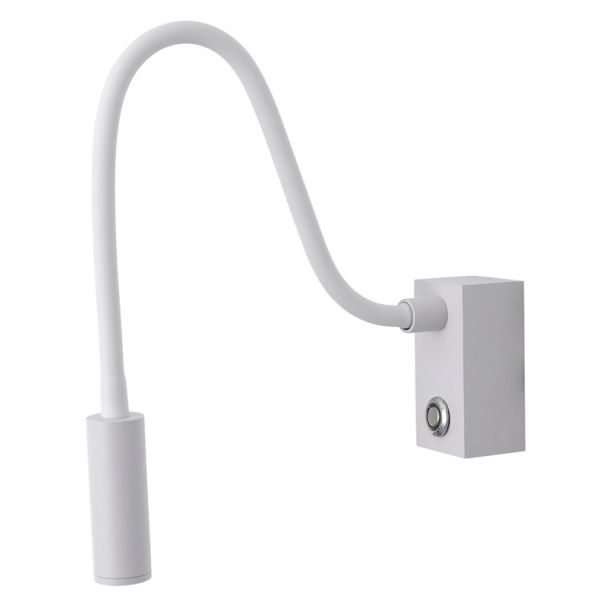YASKR WL0117-WH ADJUSTA lampa naścienna biały mat
