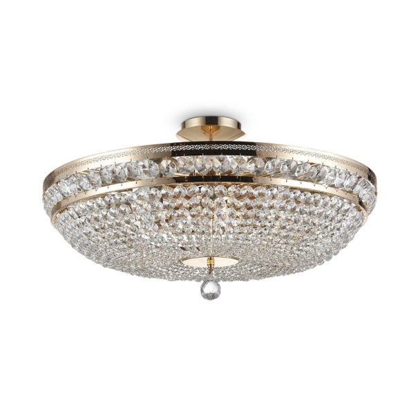 MAYTONI DIA700-CL-12-G Royal Classic Ottilia Chandelier Gold