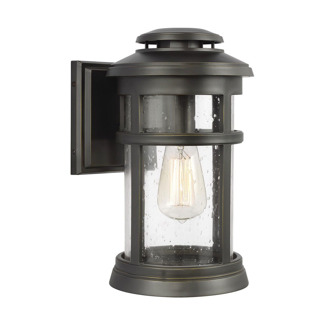 ELSTEAD Newport FE-NEWPORT-M-ANBZ 1 Light Wall Lantern
