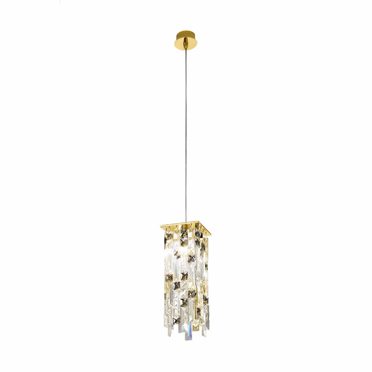KOLARZ 1314.31M.3.P1.KPTGN PRISMA lampa wisząca złoto 24K