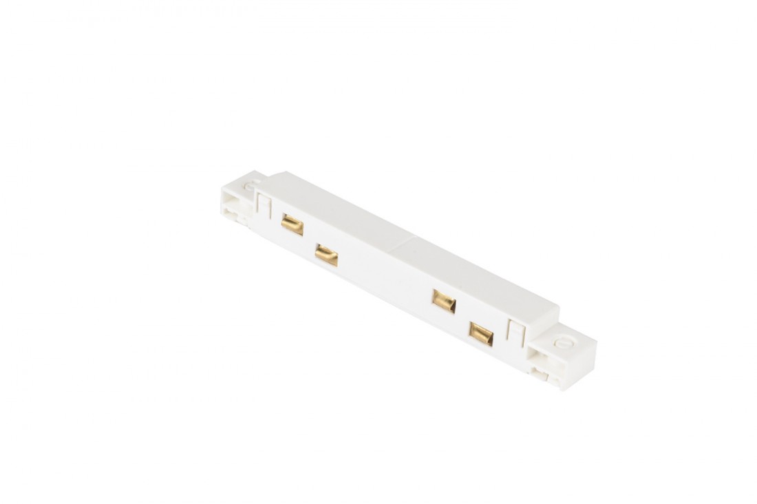AZZARDO AZ4678 TRACK MAGNETIC STRAIGHT CONNECTOR WH TECHNICAL ACCESORIES WHITE łącznik magnetyczny
