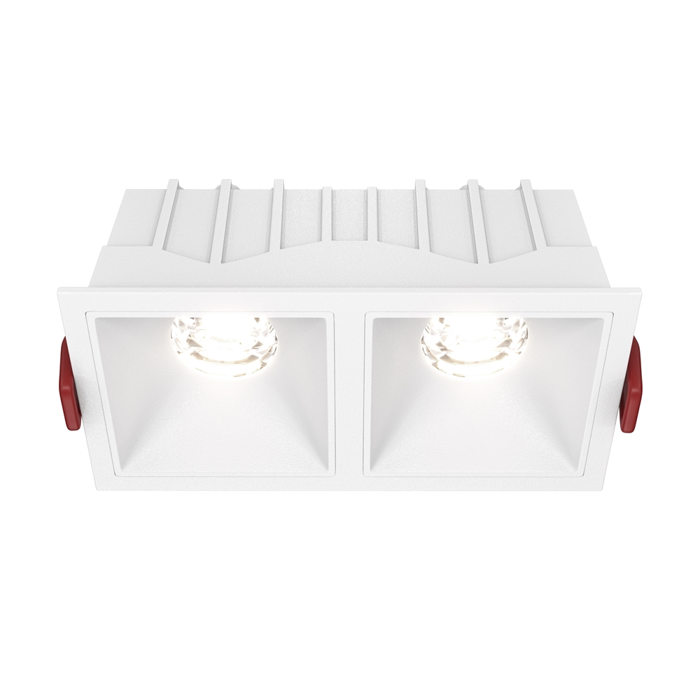 WYPRZEDAŻ MAYTONI Alfa LED DL043-02-10W4K-SQ-W Lampa punktowa wbudowana - kolor Biały