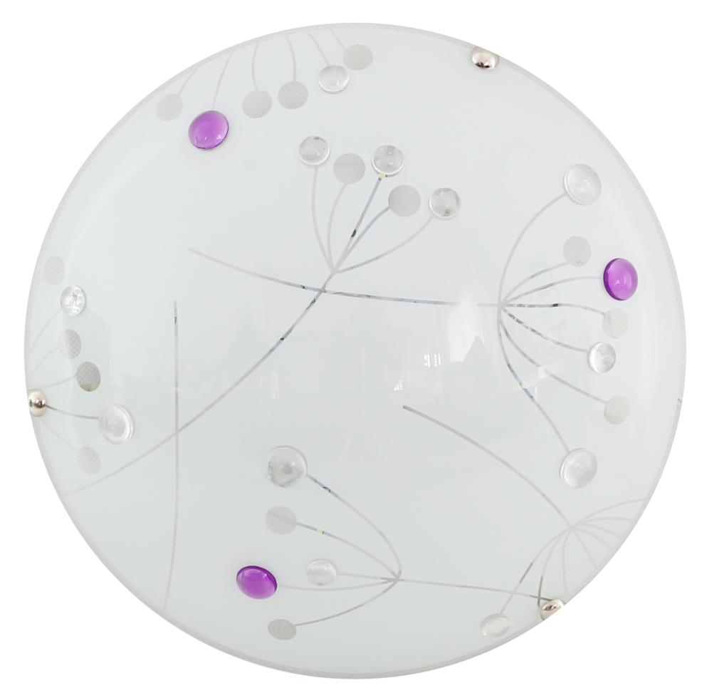 CANDELLUX 13-39590 FLORAL PLAFON 30 1X10W LED 6500K FIOLET