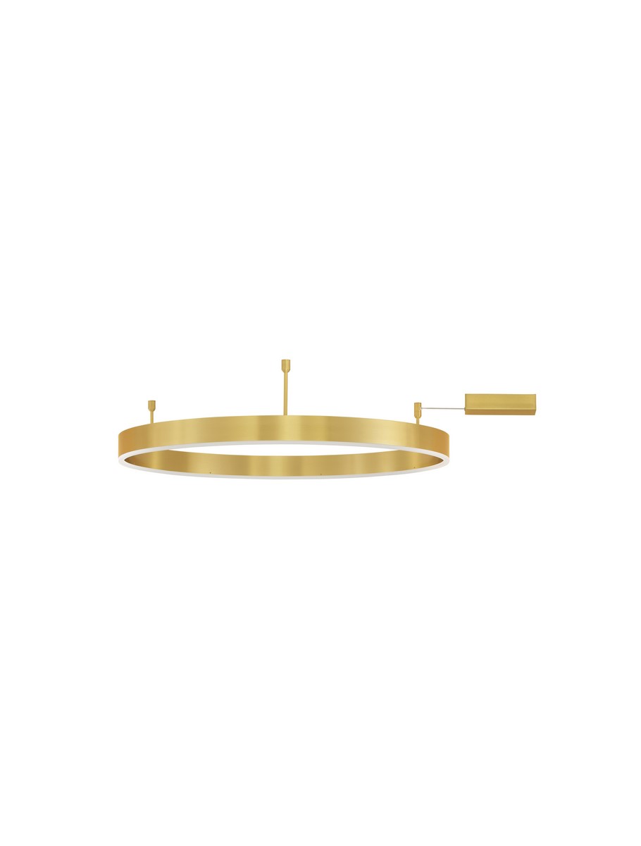 Luces Exclusivas JACA LE43269 LAMPA SUFITOWA LED złoty