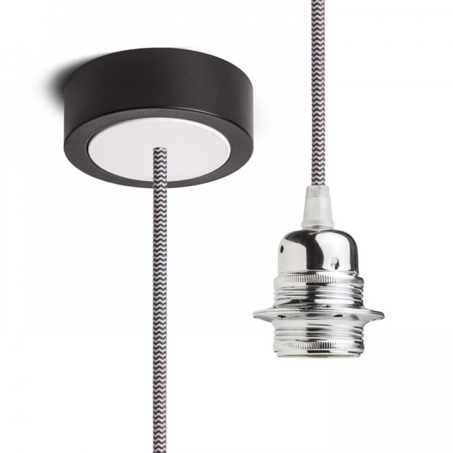 RENDL R11915 HEX wisząca sada CP+C/BK+CHO+BP1 230V E27 28W