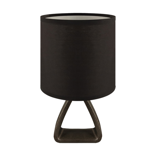 IDEUS 4058 LAMPA ATENA E14 A BLACK LAMPKA STOŁOWA STRÜHM