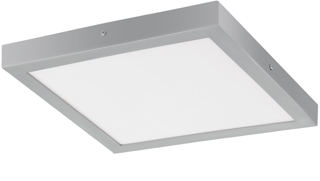 EGLO 97265 LED-DL 400X400 SILBER 3000K FUEVA 1