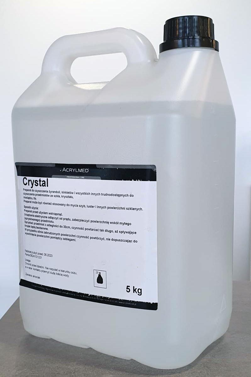PŁYN CRYSTAL 5000ml Płyn Do Czyszczenia Lamp Kryształowych