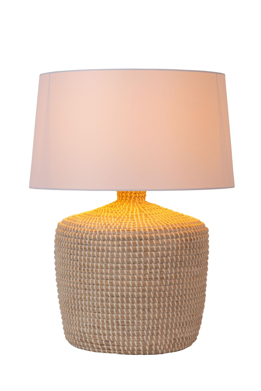 LUCIDE AMBALA 10551/81/73 LAMPA STOŁOWA naturalny