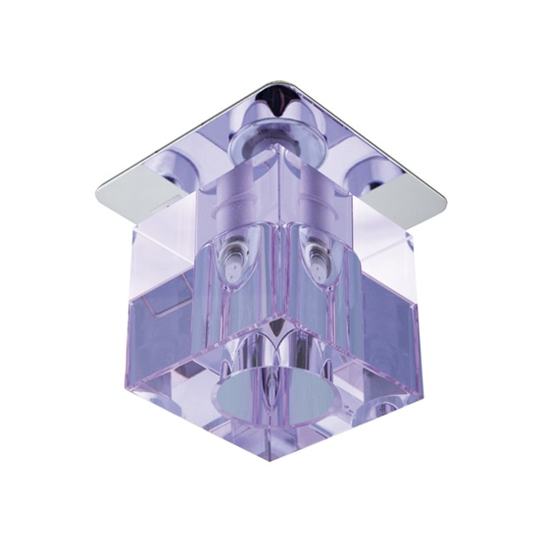 CANDELLUX 2280090 SK-18 CH/PU G4 CHROM OPR. STROP. STAŁA KRYSZTAŁ 20W G4 FIOLET