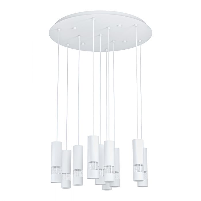 EGLO 39704 LAMPA BERNABETA OPRAWA WISZĄCA HL/10 GU10 Ø580 WEISS/KLAR BERNABETA