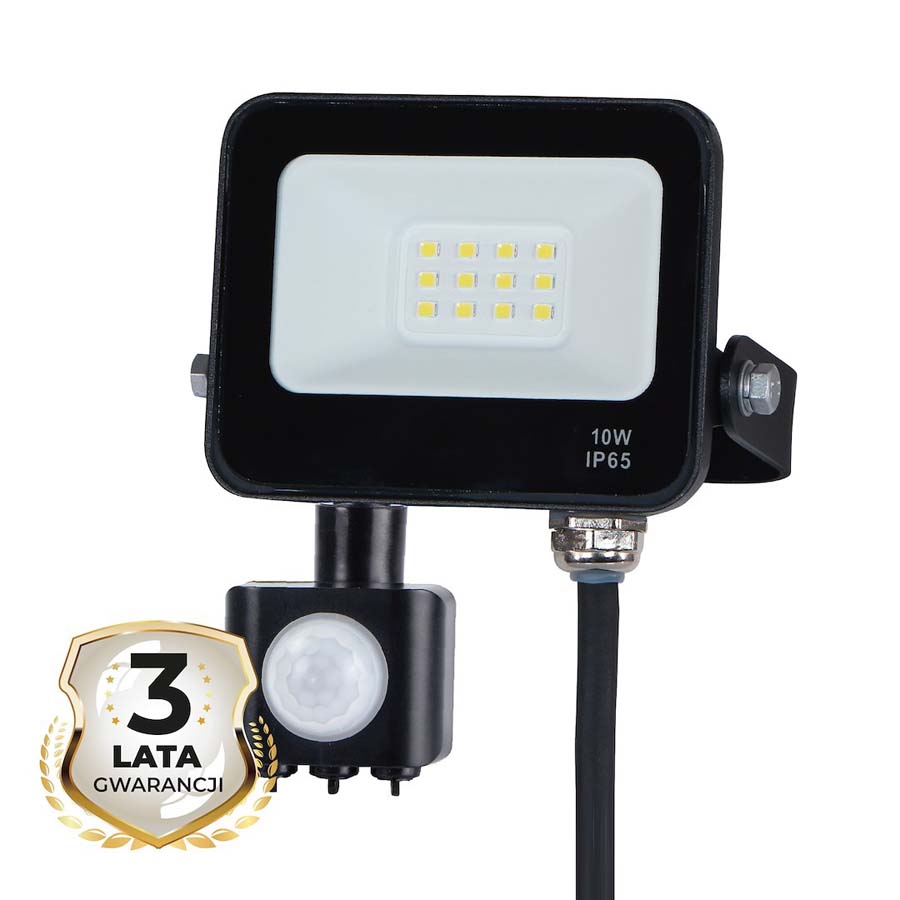 MILAGRO EKN1624 Naświetlacz LED 10W 4000K PIR