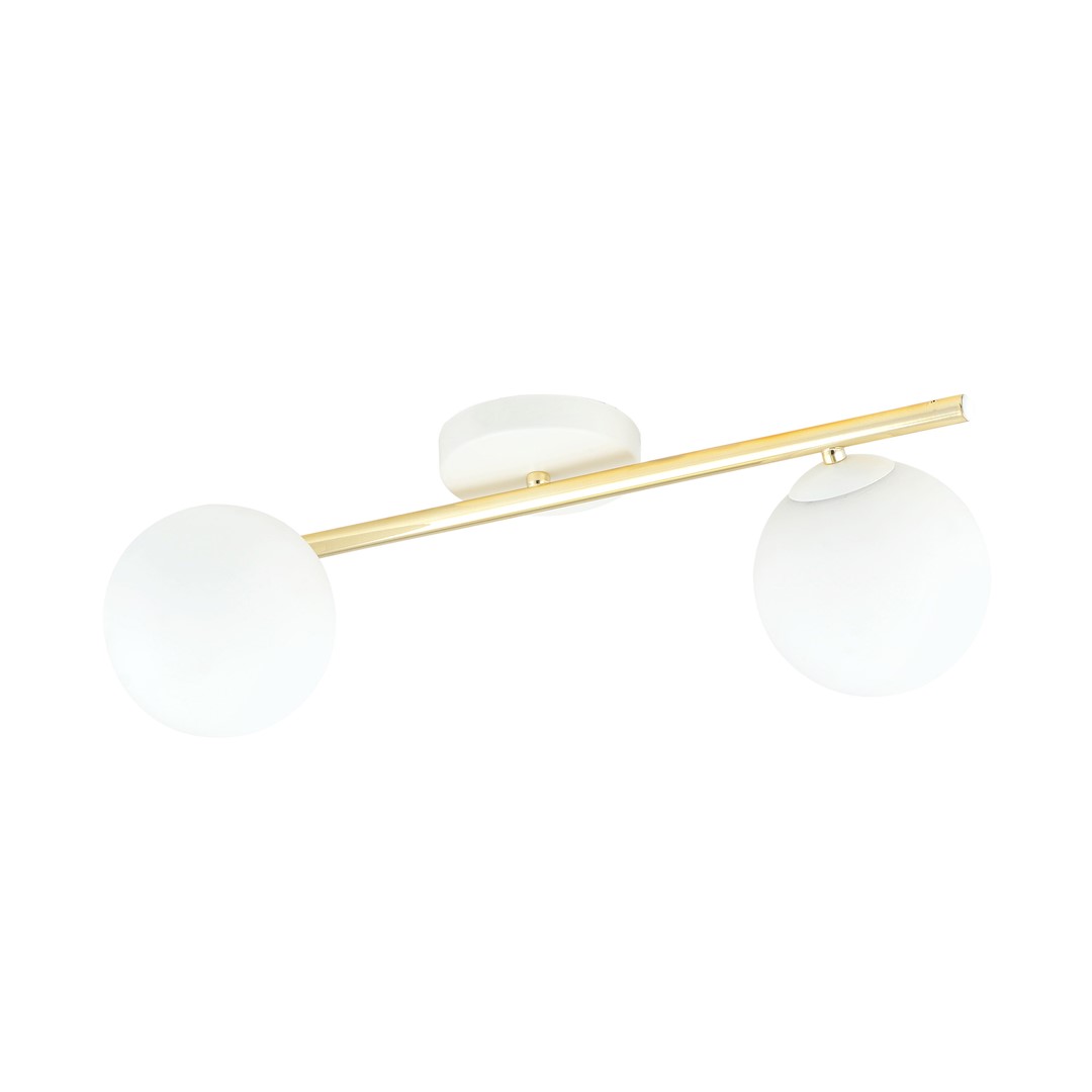 EMIBIG 1249/2 LAMPA SUFITOWA SPLENDI 2 WH OPAL