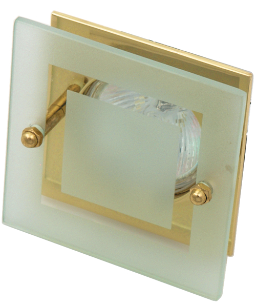 CANDELLUX 2219604 SZ-05 G MR16 ZŁOTA OPR.KWADRAT STAŁA SZKŁO
