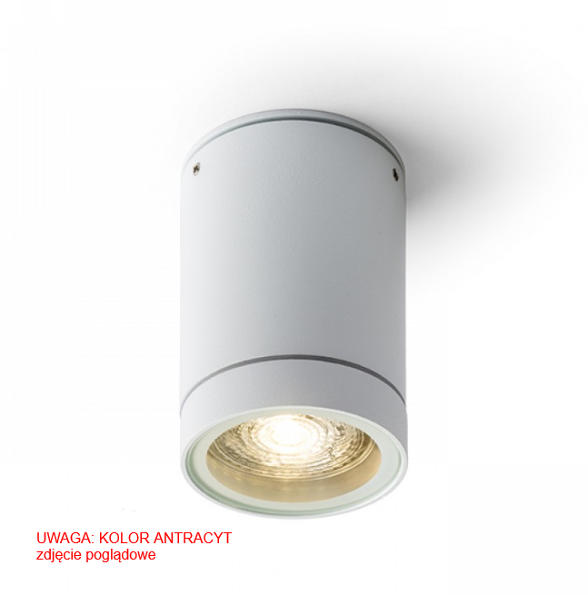 RENDL R13452 SAMMY sufitowa antracyt 230V LED GU10 15W IP54