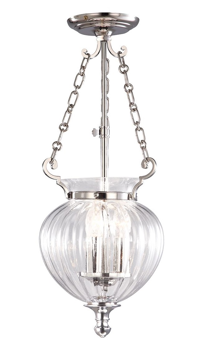 ELSTEAD FINSBURY PARK FP/P/S POL NCKL Small Pendant