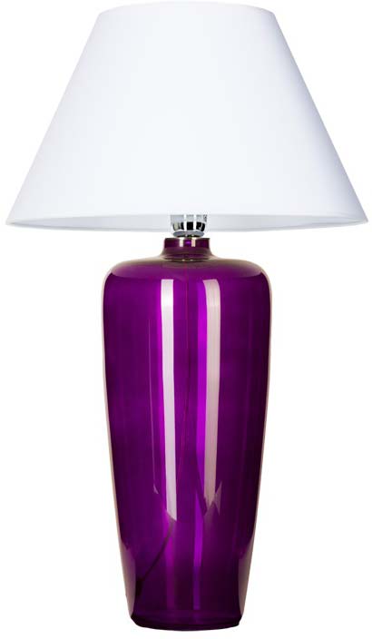 4 CONCEPTS BILBAO VIOLET L019711215 lampa stołowa z abażurem